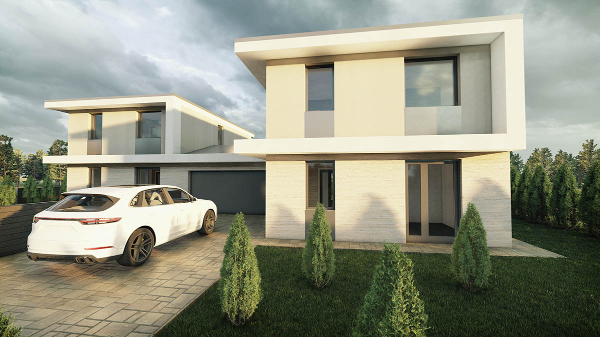 kétlakásos családi ház